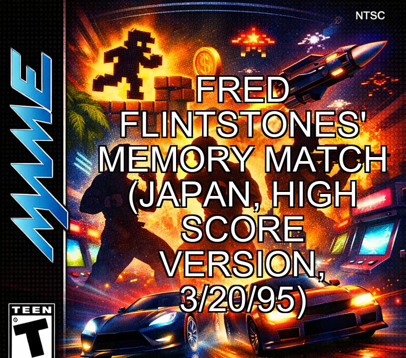 Fred Flintstones' Memory Match (Japan, High Score version, 3/20/95)